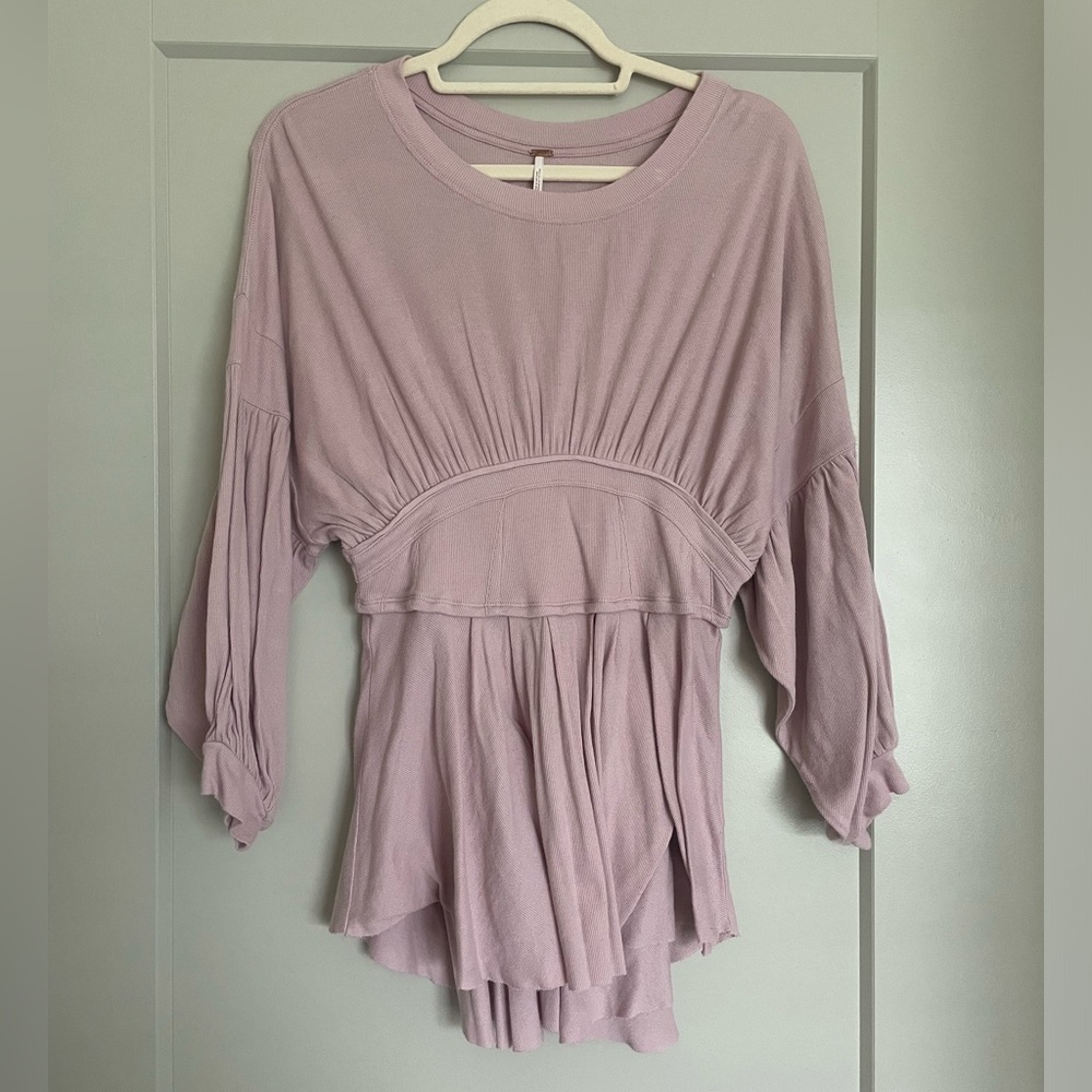 Free People dusty pink top size S